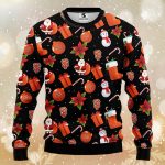 San Francisco Giants Santa Claus Snowman Christmas Ugly Sweater