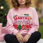 Santa’s Favorite Teacher Christmas Sweatshirt