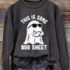 This Is Some Boo Sheet Halloween Sweatshirt