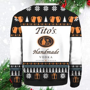 Tito's Handmade Vodka Christmas Sweater