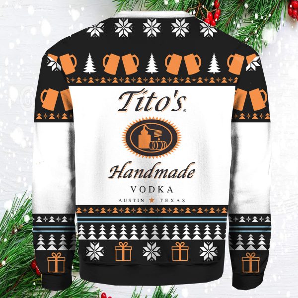 Tito’s Handmade Vodka Christmas Sweater