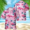 Tropical Pink Flamingo Hawaiian Shirt