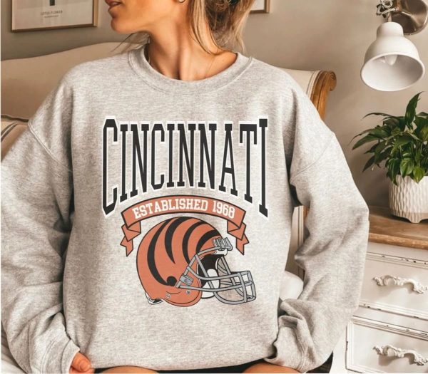 Vintage Cincinnati Football Sweatshirt