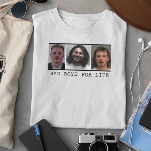 Zach Bryan Koe Wetzel Morgan Wallen Mugshot Bad Boys For Life Shirt