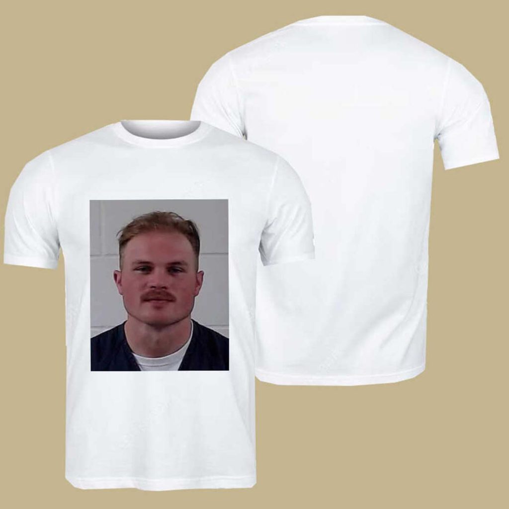 Zach Bryan Mugshot Shirt - Icestork