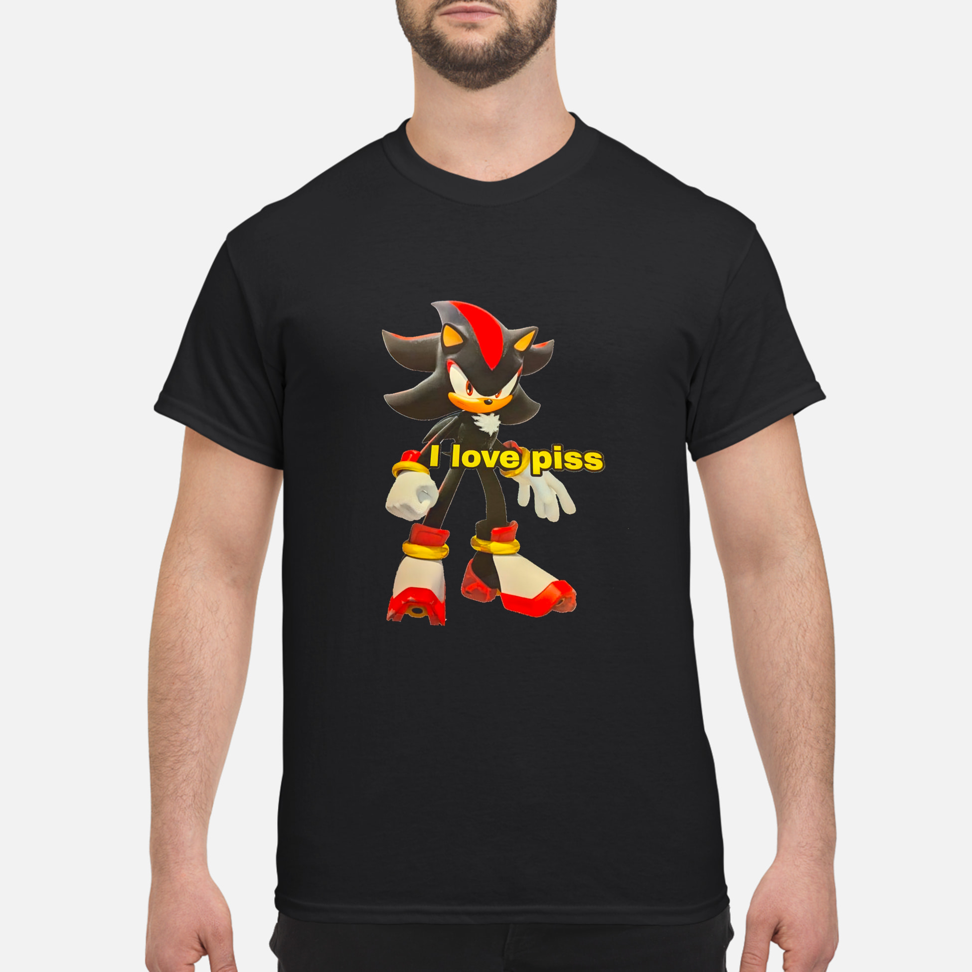 Dark Sonic I Love Piss T-Shirt