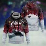 Snow Cat Cocaine Everywhere Christmas Hoodie