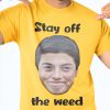 Viktor Hovland’s Stay Off The Weed Shirt