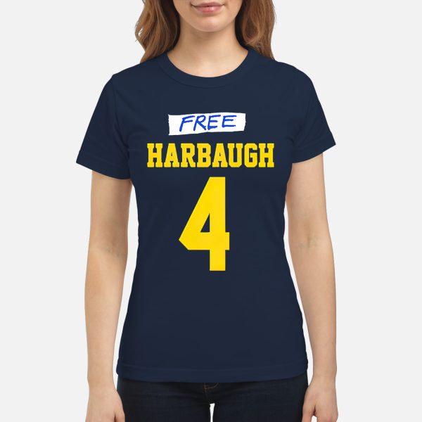 JJ McCarthy Free Harbaugh Shirt