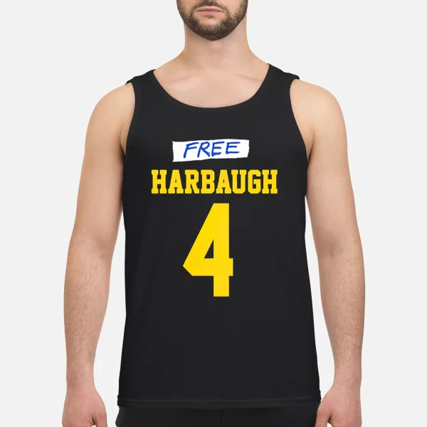 JJ McCarthy Free Harbaugh Shirt