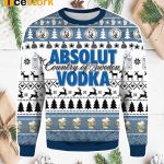 Absolut Vodka Ugly Christmas Sweater