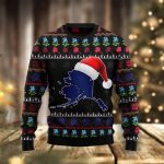 Alaska Christmas Couples Matching Funny Family Ugly Sweater