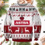 Astra Beer Ugly Christmas Sweater