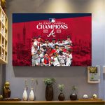 Atlanta Braves 2023 NL East Champions Poster