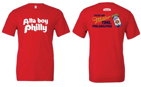 Atta Boy Philly Miller Lite Shirt