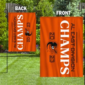 Baltimore Orioles All East Divisions Champions 2023 Flag