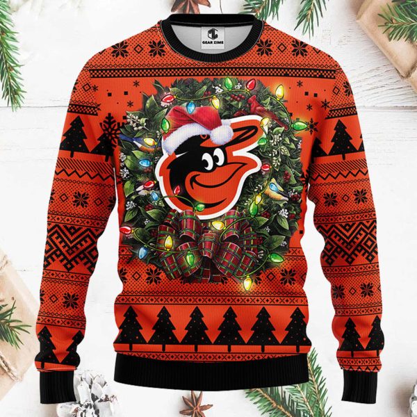 Baltimore Orioles Ugly Christmas Sweater