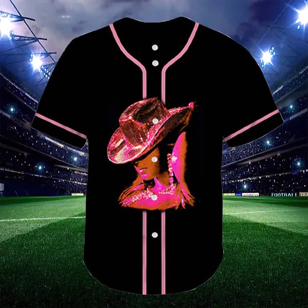 Beyonce Vintage Pink Baseball Jersey