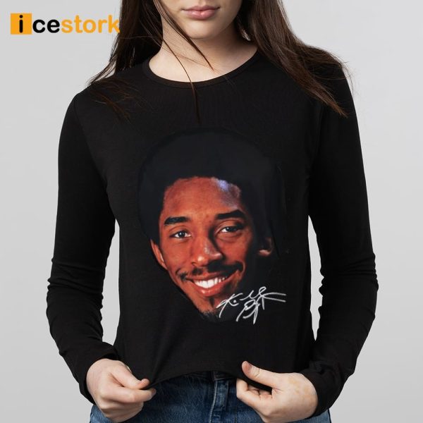 Big Face Kobe Bryant Signature Shirt - Icestork