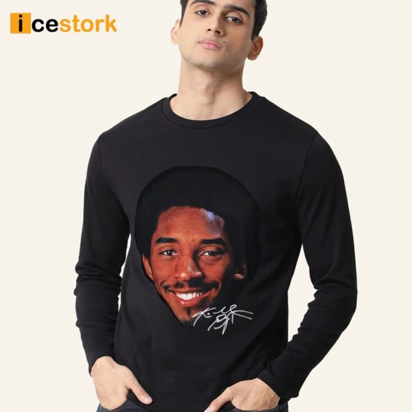 Big Face Kobe Bryant Signature Shirt