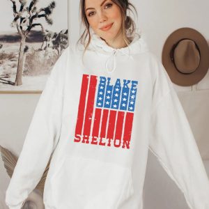 Blake Shelton Natural Flag Shirt