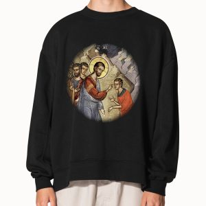 Blind Man In Temple Sweatshirt