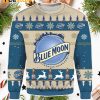 Blue Moon Beer Ugly Christmas Sweater