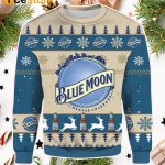 Blue Moon Beer Ugly Christmas Sweater