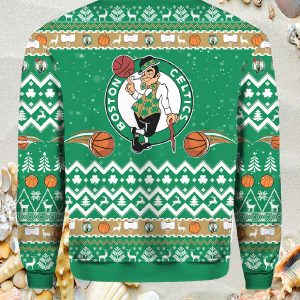 Boston Celtics Ugly Christmas Sweater1