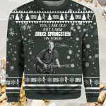 Bruce Springsteen Christmas Ugly Sweater