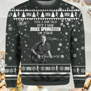 Bruce Springsteen Christmas Ugly Sweater 1