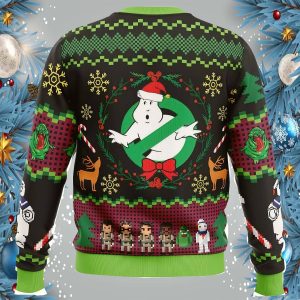 Bustin Christmas Ghostbusters Ugly Christmas Sweater