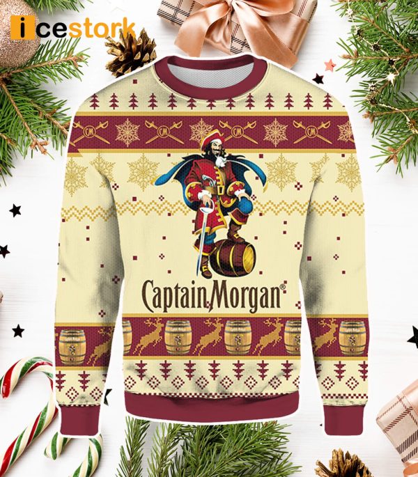 Captain Morgan Ugly Christmas Sweater