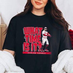 Carlos Correa What Time Is It Minnesota Shirt