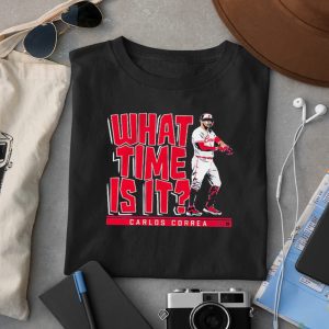 Carlos Correa What Time Is It Minnesota Shirt