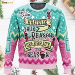 Celebrate the Season Squid Game Christmas Sweater