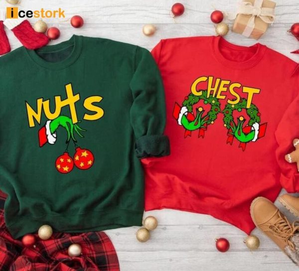Chest Nuts Couples Matching Sweatshirt