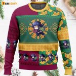 Chibi Giyu Tomioka Demon Slayer Ugly Christmas Sweater