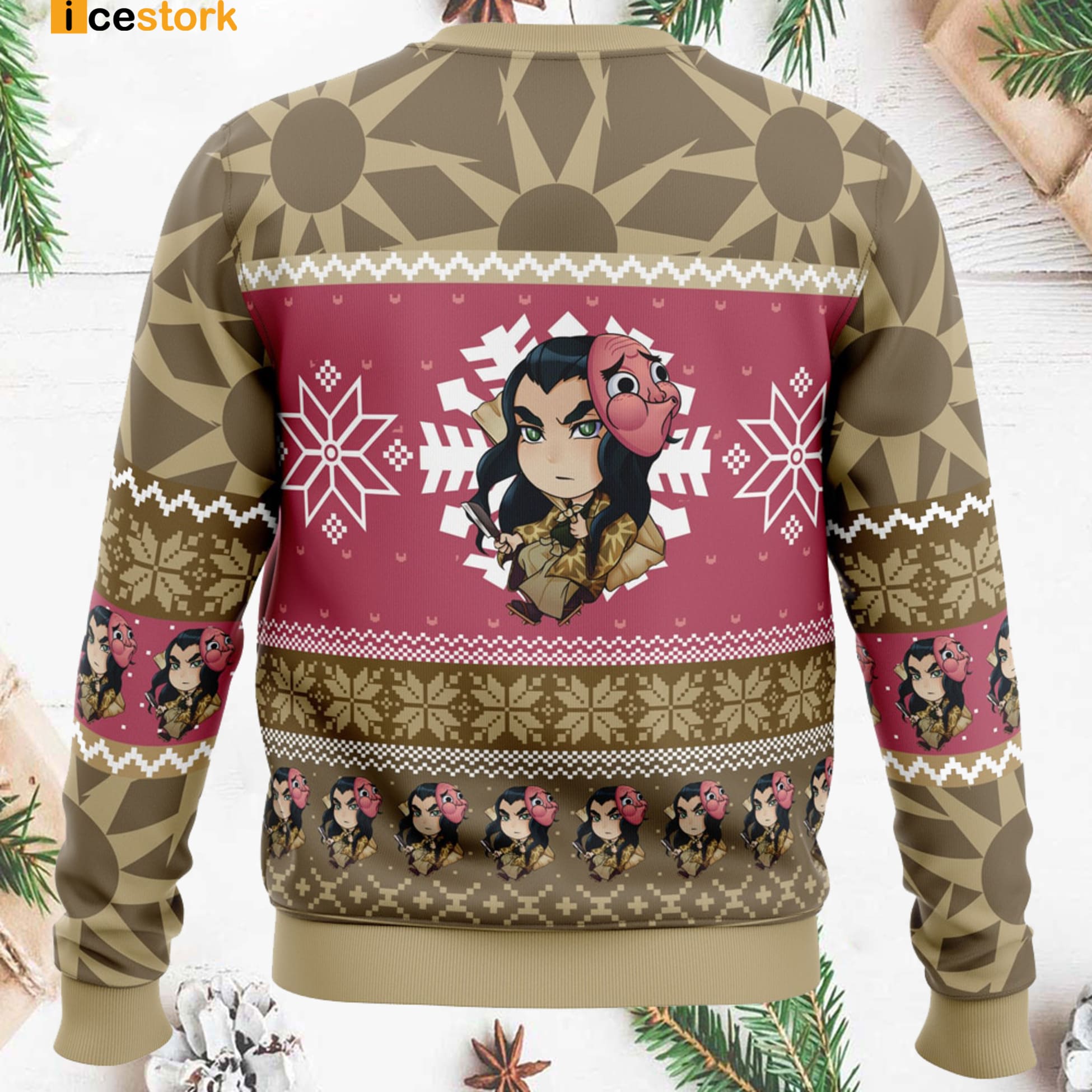 Hotaru Haganezuka Demon Slayer Ugly Christmas Sweater 