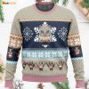 Chibi Inosuke Hashibira Demon Slayer Ugly Christmas Sweater