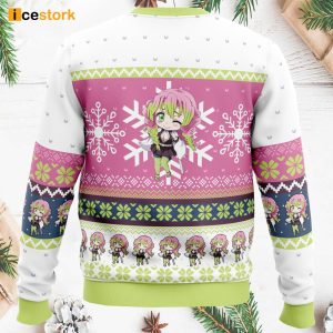 Chibi Mitsuri Kanroji Demon Slayer Ugly Christmas Sweater