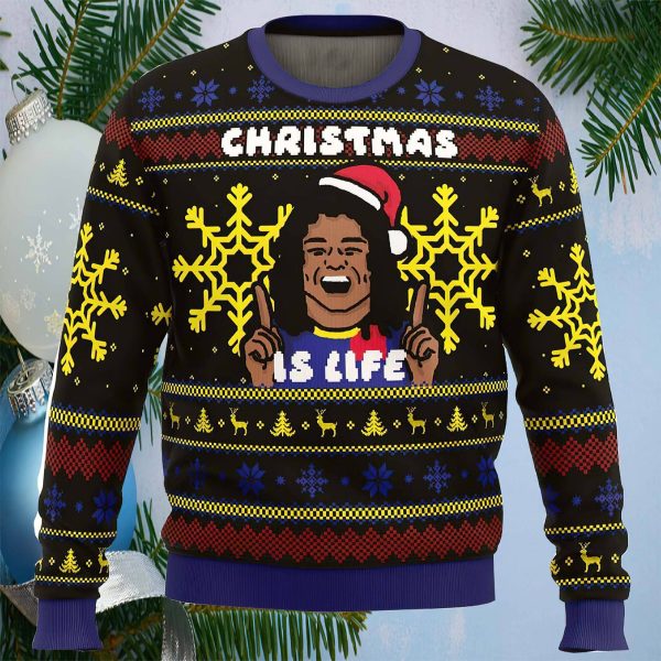Christmas Is Life Dani Rojas Ugly Christmas Sweater