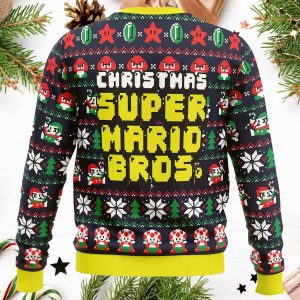 Christmas Super Mario Bros Ugly Christmas Sweater