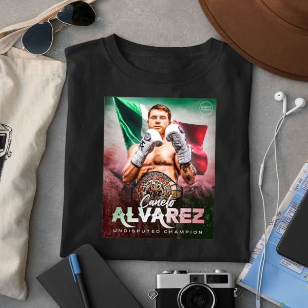 Congratulations Canelo Alvarez Undisputed Champions 2023 Shirt
