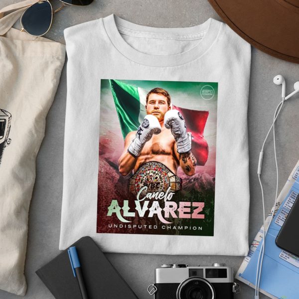 Congratulations Canelo Alvarez Undisputed Champions 2023 Shirt
