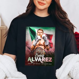 Congratulations Canelo Alvarez Undisputed Champions 2023 Shirt