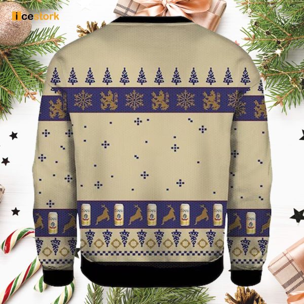 Coors Banquet Beer Christmas Ugly Sweater