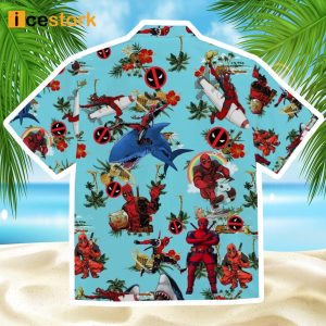 Deadpool Marvel Comics Film Hawaiian Shirt