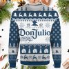 Don Julio Tequila Blue Ugly Christmas Sweater