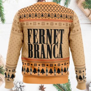 Fernet Branca Ugly Christmas Sweater